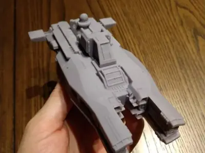 Mercury-II Sol Trans-gov Vessel 3D print model