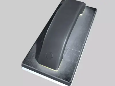 Grout Float Low-poly 3D model