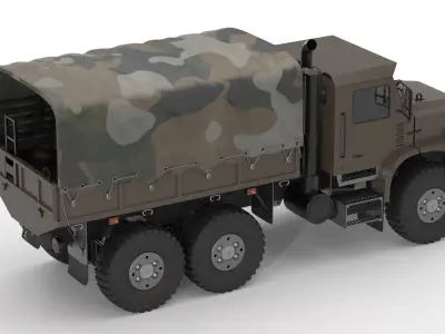 Generic Military Truck 03 3D model