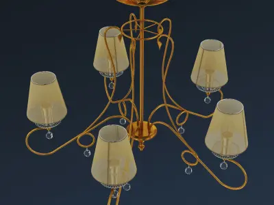 Chandelier AltaModa GUL10 3D model