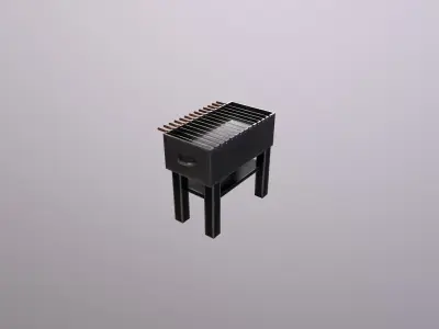 Barbecue bbq grill 3D model