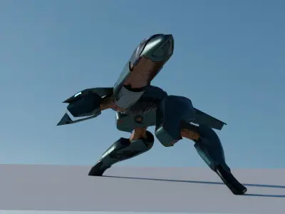 Metal Gear Ray 3D model