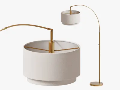 Finley Floor Lamp 3D model