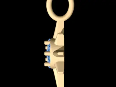 Little Shiny Star Pendant 3D print model