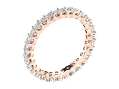 Women Ring  Render 3dm STL OBJ FBX Details 3D print model 205