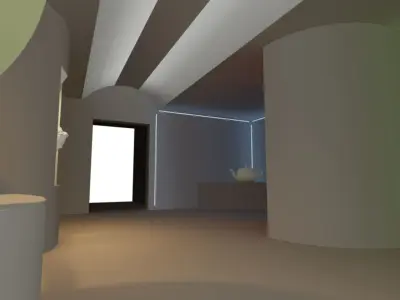 interior room 3D model