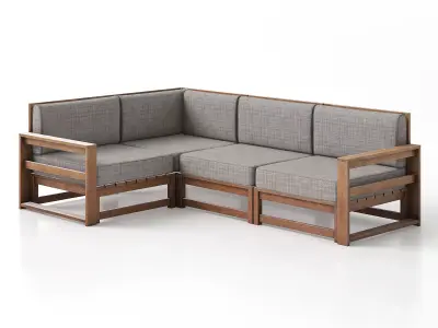 Garden Sofa 3D model