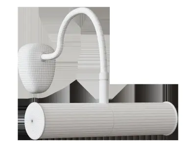 Illumination for paintings and mirrors 3D model