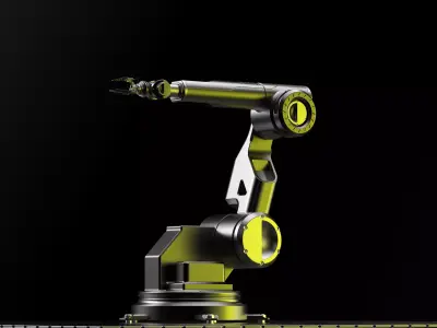 Robotic arm 3D model