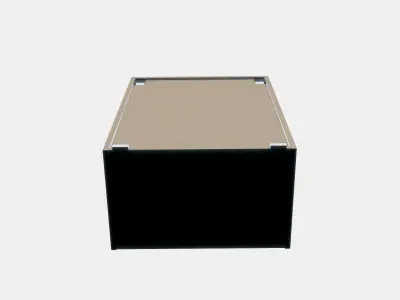 METOD Wall cabinet frame Low-poly 3D model