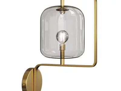 Cyan Design Isotope Wall Sconce Low-poly 3D model