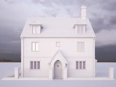 British House Bosc 3A4F 3D model