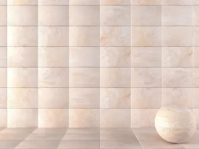 Stone Wall Tiles Mardin Cream 40x60 Set 2 Texture