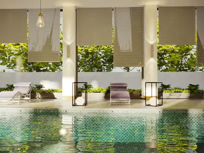 swimming pool 3d model  3D model