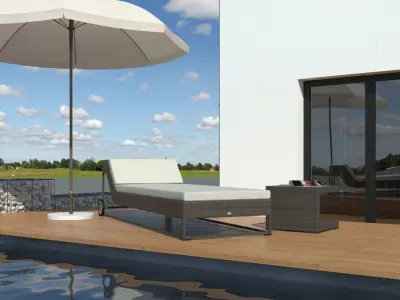 Holiday Villa 3D model