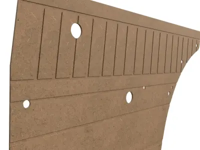 Datsun 510 4door door panel backing 3D print model