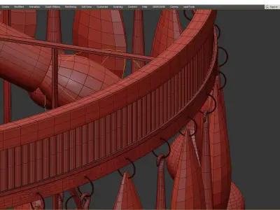Freude Chandelier 50 Low-poly 3D model
