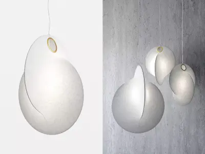 Overlap Suspension Lamp 3D model