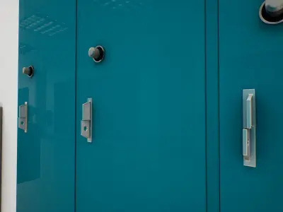 School Hallway UE4 3D model