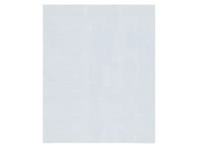 Herringbone Swedish Blue Woven Cotton Rug 8x10 Free 3D model