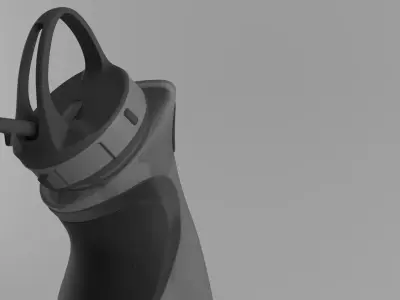 Sport Water Bottle 3D model shop