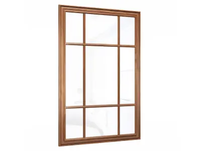 Mirror in a wooden frame GZ-M1028 3D model