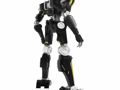 Robot HT 001 3D model