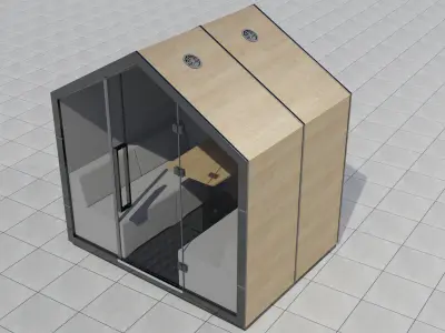 3D Meeting room  3D model purchase