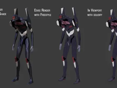 Rigged Units Eva Full Pack Neon Genesis Evangelion