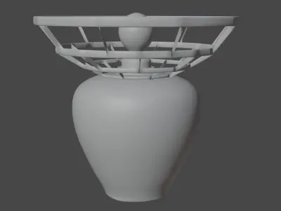 Table lamp 3D model 74