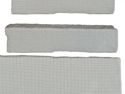 Concrete slab 3D model purchase