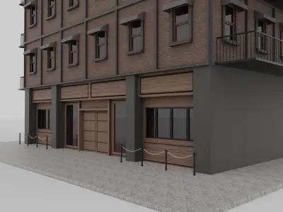 building Low-poly 3D model