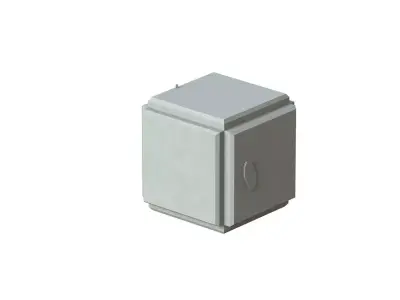 Sci Fi Object No 1673 Low Poly Low-poly 3D model