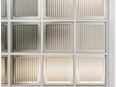 Glass Italia glass blocks 3D model