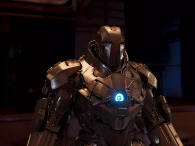 Whiplash 3d model 3D model