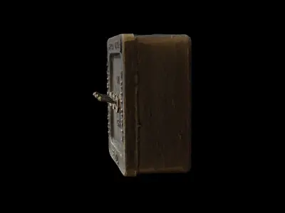  Antique electric switch 3D model