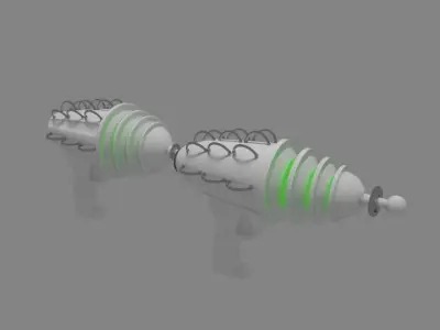 Alien Gun  3D model