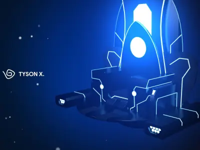 Mobius Chair of Batman 3D model