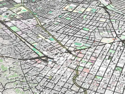 Cityscape Cucuta Colombia 3D model