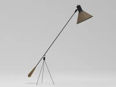 Gilbert Watrous MOMA Lamp 3D model