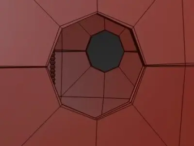 VP Globe Tinted Glass Pendant 3D model