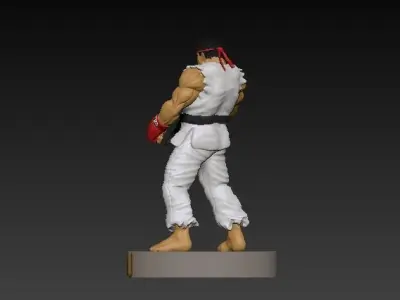 RYU FROM STREET FIGHTER 3D print model purchase