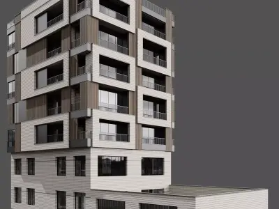 RESIDENTIAL BUILDING NO112 A 3D model