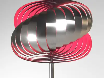 Henri Mathieu Floor Lamp collection 3D model
