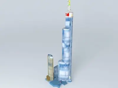 Ritz Block Fantasy Free 3D model