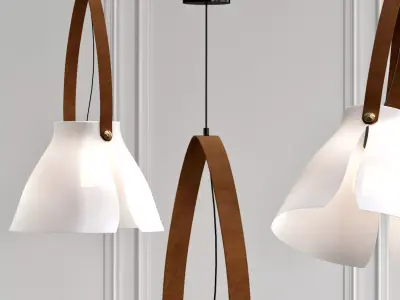 Harebell Pendant 3D model