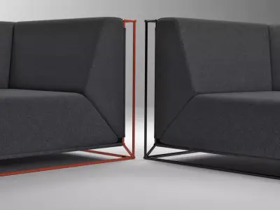 Floating Sofa 3D model