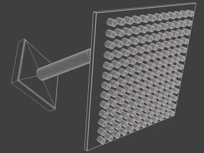 Spray Head Rainshower 3D model