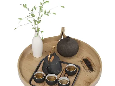 Decorative set 18 3D model