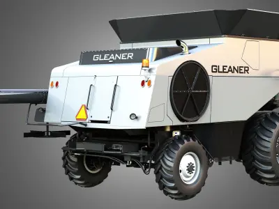 S96 - Combine Harvester - without Harvester Header 3D model